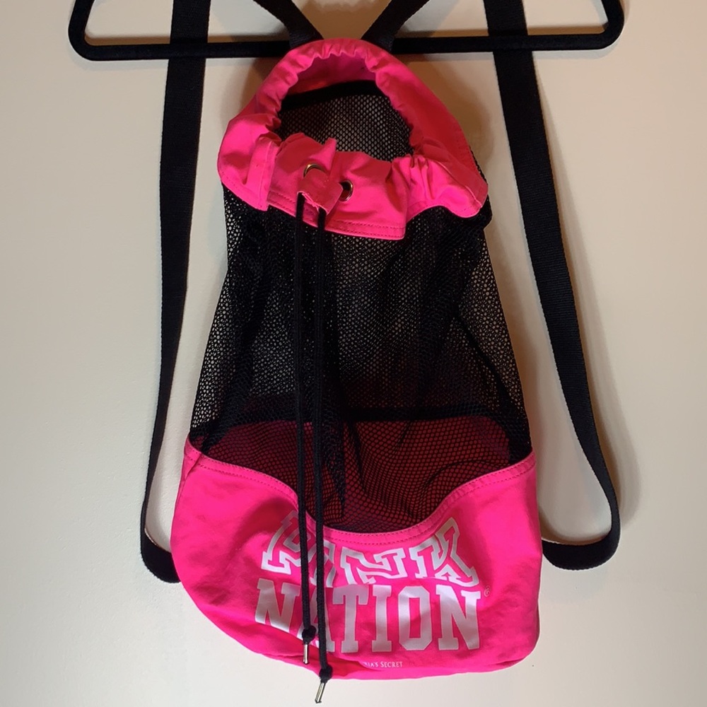 PINK Drawstring Bag